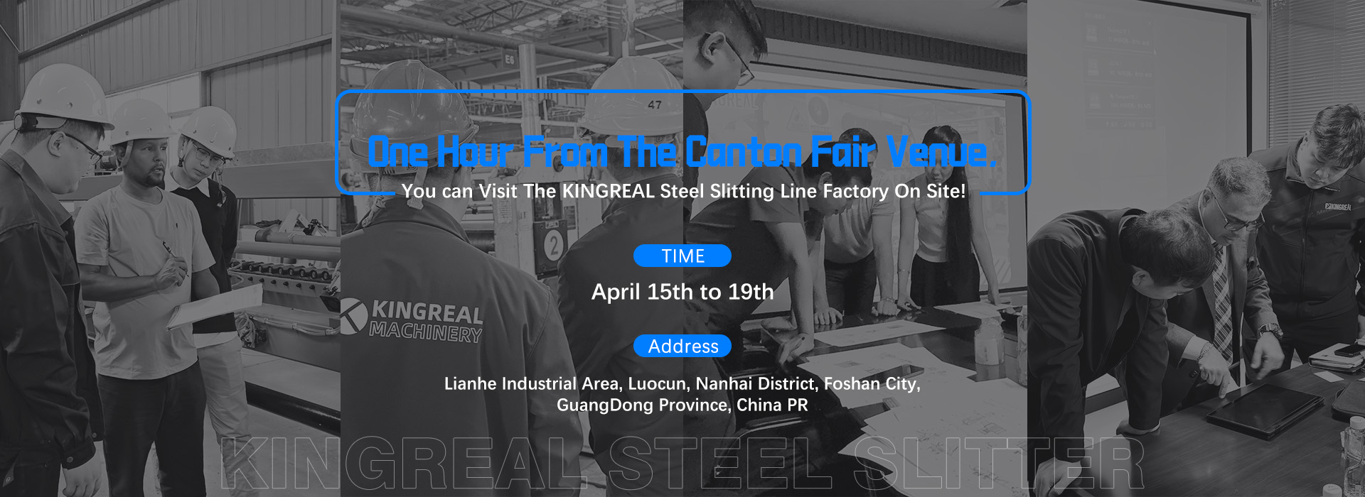Foire de canton de slitter en acier kingreal