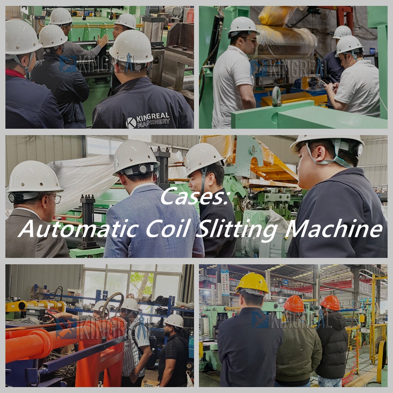 Case: machine à trancher de bobine automatique