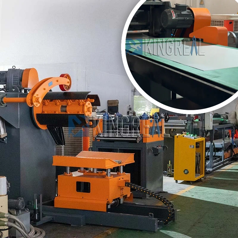 Configuration de base de la ligne simplement coupée à longueur