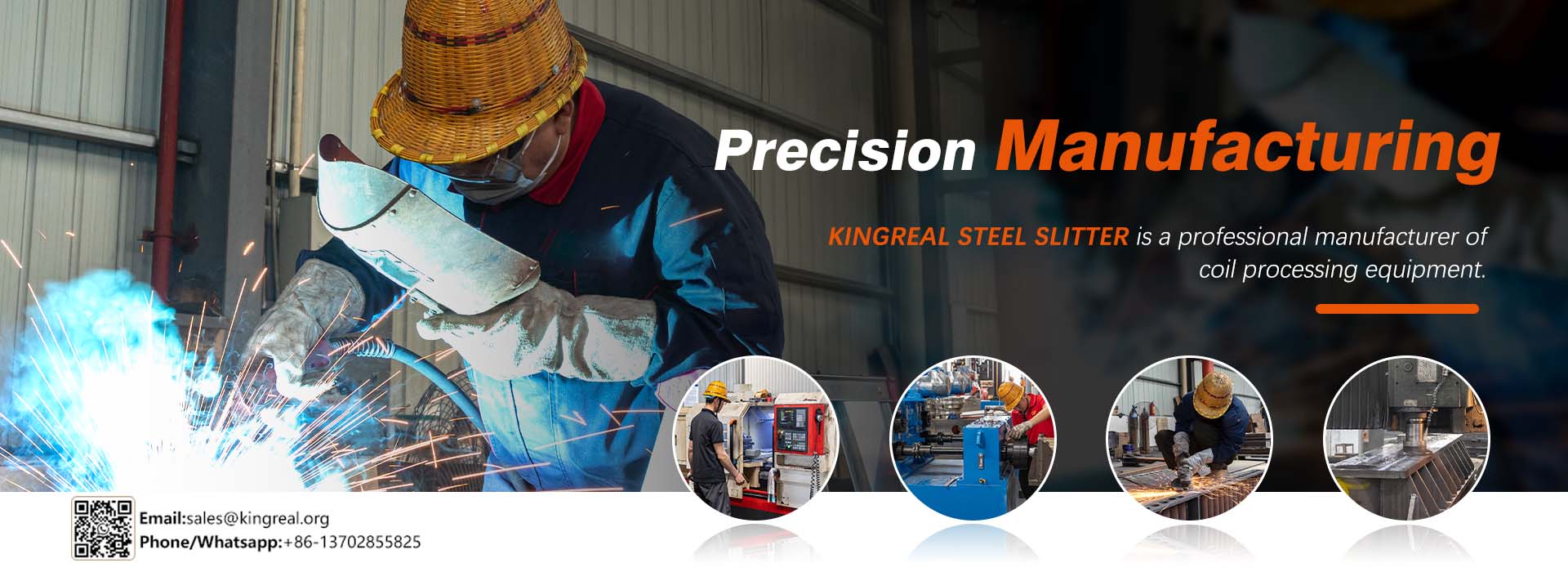 Usine de découpeuse d'acier KINGREAL