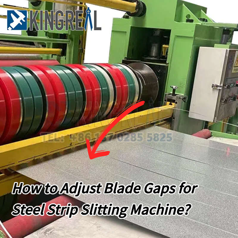 Comment ajuster les écarts de lame pour la machine à refendre des bandes d'acier ?
