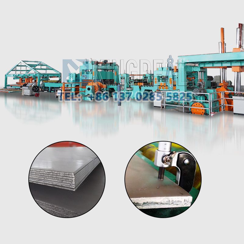 Ligne de coupe à longueur de gros calibre - 2024 KINGREAL