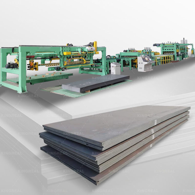 Ligne de production coupée à longueur de calibre léger